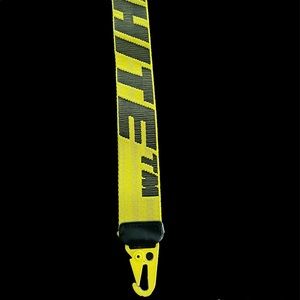 Off white lanyard